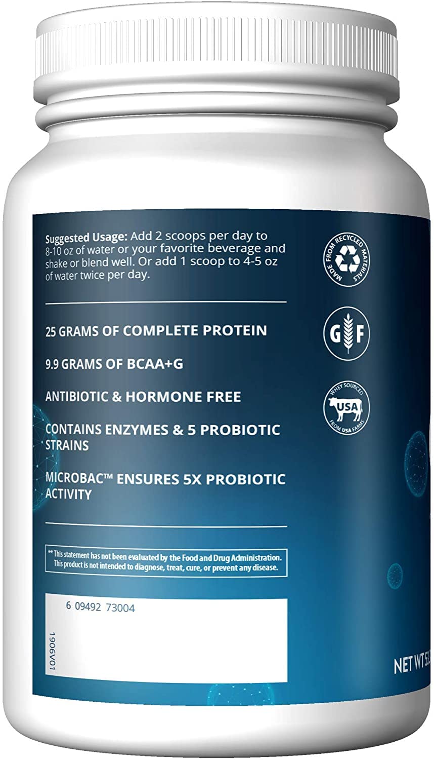 MRM Nutrition Gainer Protein with Probiotics & Postbiotics - Chocolate Flavored for Men & Women, 25g Protein, Whey Protein Concentrate & Isolate, Micellar Casein, & Digestive Enzymes - 18 Servings MRMAu supplements