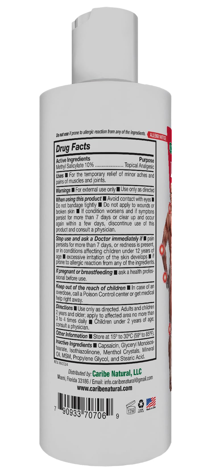Germa Liniment Udder Plus. Natural Topical Analgesic Ointment. Relief for Pain and Aches in Joints and Back. With Chile Extract. 6 oz. Pack of 3 GermaAu supplements