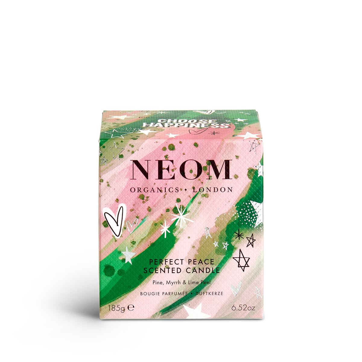 NEOM- Perfect Peace Luxury Scented Candle | Pine, Myrrh & Lime Peel | Christmas Gift… (1 Wick) NeomAu supplements
