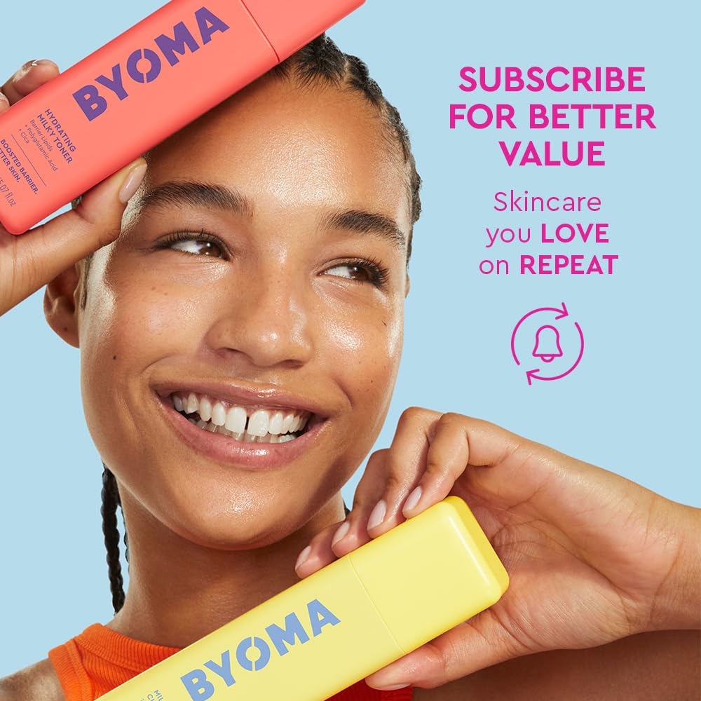 BYOMA Hydrating Serum - Moisturizing Facial Serum with Squalane, Glycerin & Ceramides