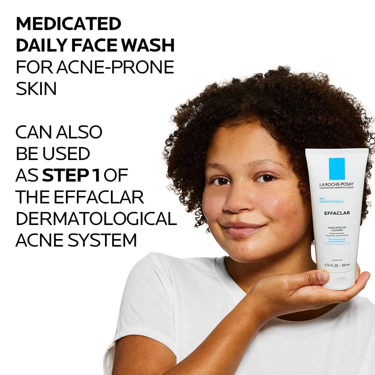 La Roche-Posay Effaclar Medicated Gel Facial Cleanser, Foaming Acne Face La Roche-PosayAu supplements