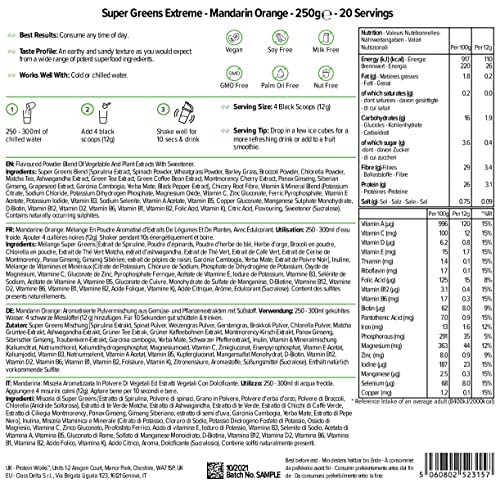 Protein Works Super Greens Extreme Powder , 156 Health Benefits , 41 Active Ingredients Protein WorksAu supplements
