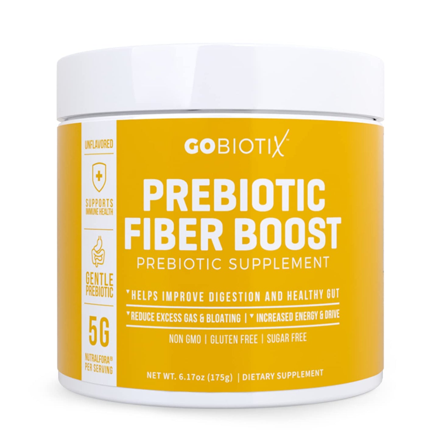 GOBIOTIX Prebiotic Fiber Powder Supplement - Supports Digestive Health & Regularity GOBIOTIXUS supplements