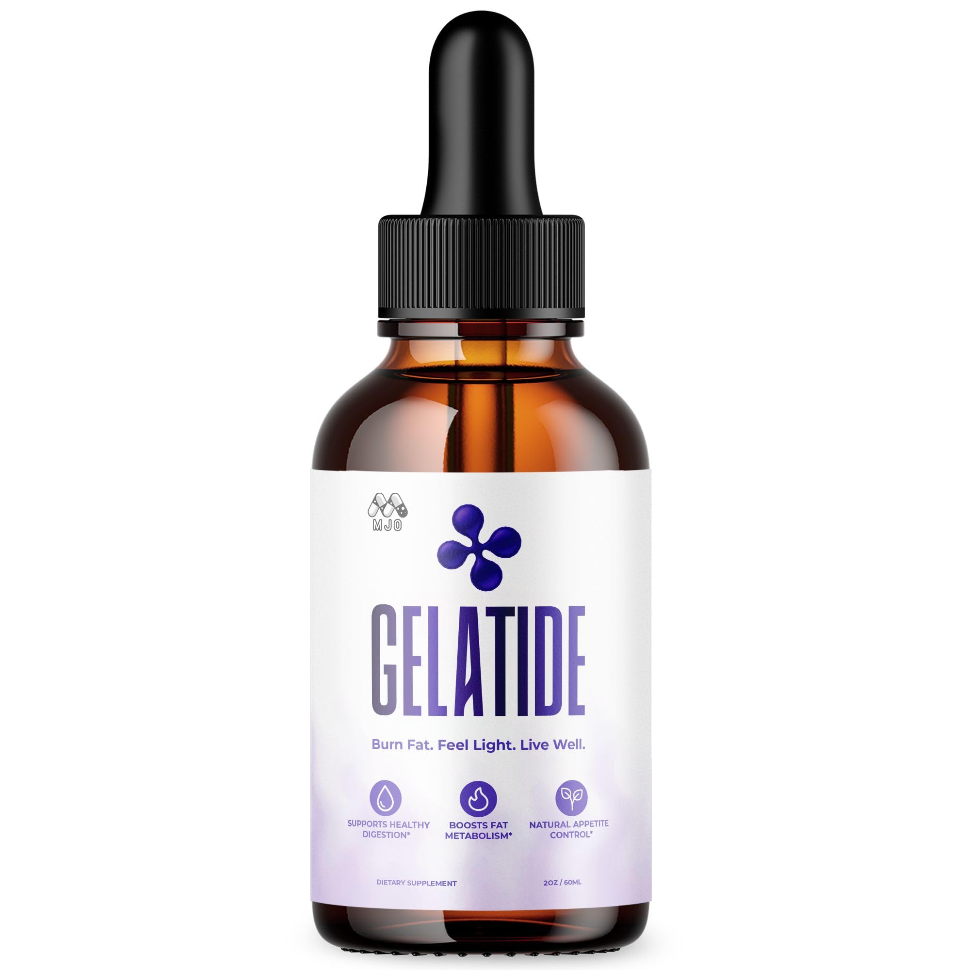 Gelatide Drops, Official Gelatide Health Support Formula with All Natural Ingredients, Advanced Active Lifestyle Support Supplement Maximum Strength Vitamin Formula for Women and Men (30 Servings) MJOAu supplements