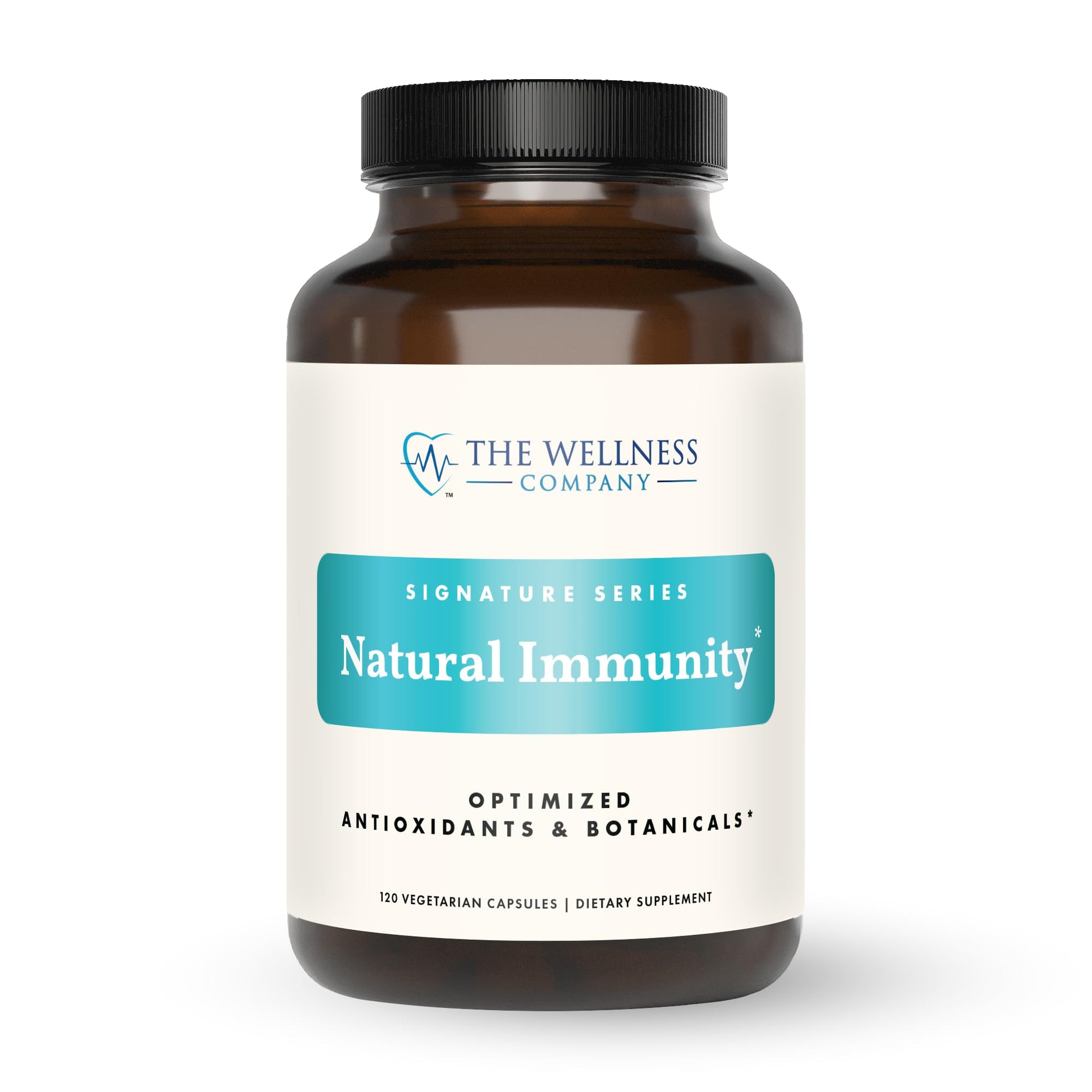 Natural Immunity - Botanical Immune Boost, Targeted Nutrients, T-Cell Support - Oregano, Reishi, Zinc, Vitamin C, Quercetin | 120 (2 Month Supply) The Wellness CompanyAu supplements