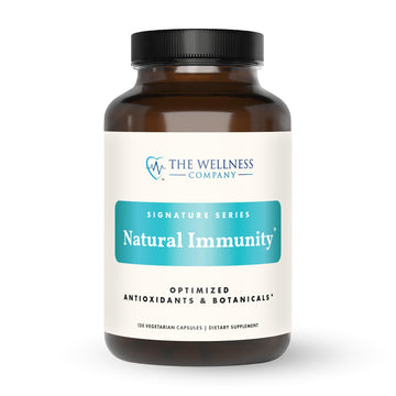 Natural Immunity - Botanical Immune Boost, Targeted Nutrients, T-Cell Support - Oregano, Reishi, Zinc, Vitamin C, Quercetin | 120 (2 Month Supply) The Wellness CompanyAu supplements