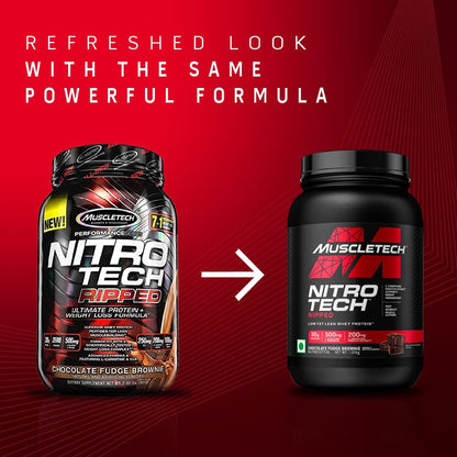 Protein Powder for Weight Loss |MuscleTech Nitro-Tech Ripped |Whey Protein Powder MuscleTechUS supplements
