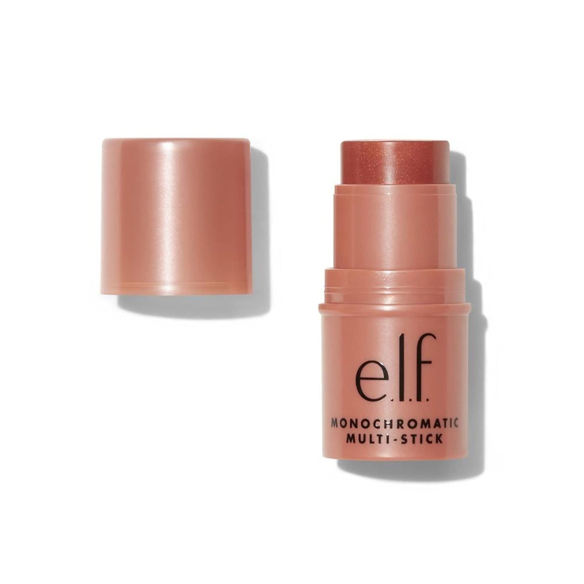 e.l.f. Monochromatic Multi Stick, Travel-Sized Luxuriously Creamy & Blendable Color For Eyes, Lips & Cheeks, Vegan & Cruelty-Free, Bronzed Cherry, 0.17 Oz e.l.f.Au supplements