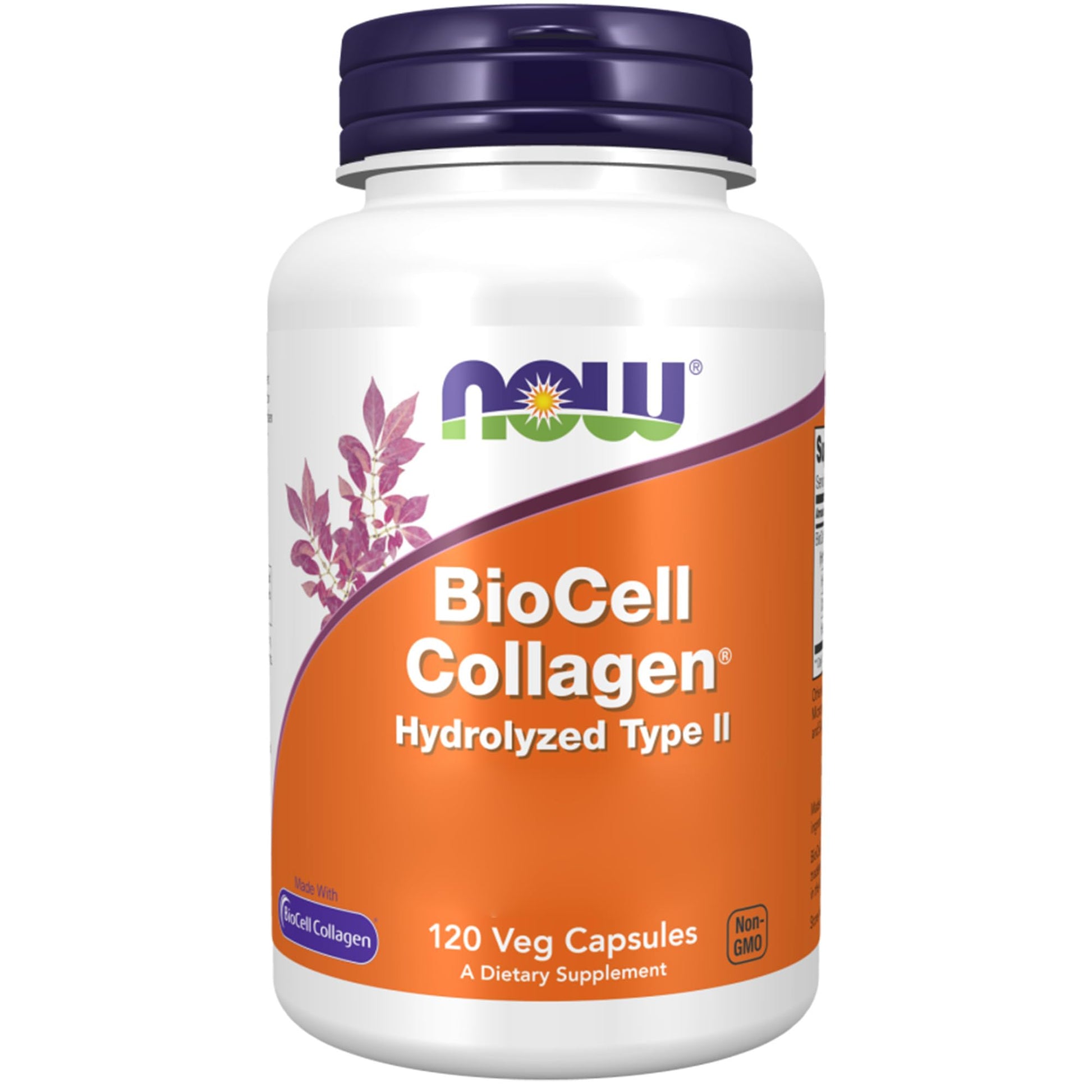 Now Foods, BioCell Collagen, Hydrolysed Collagen Type II, 120 Capsules, Gluten NOWAu supplements