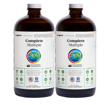 LIQUIDHEALTH Complete Multiple Adult Liquid Multivitamin - Essential Vitamins, Minerals & Nutrients, Immune Support, Gut Health, Energy, Detox LIQUIDHEALTHAu supplements