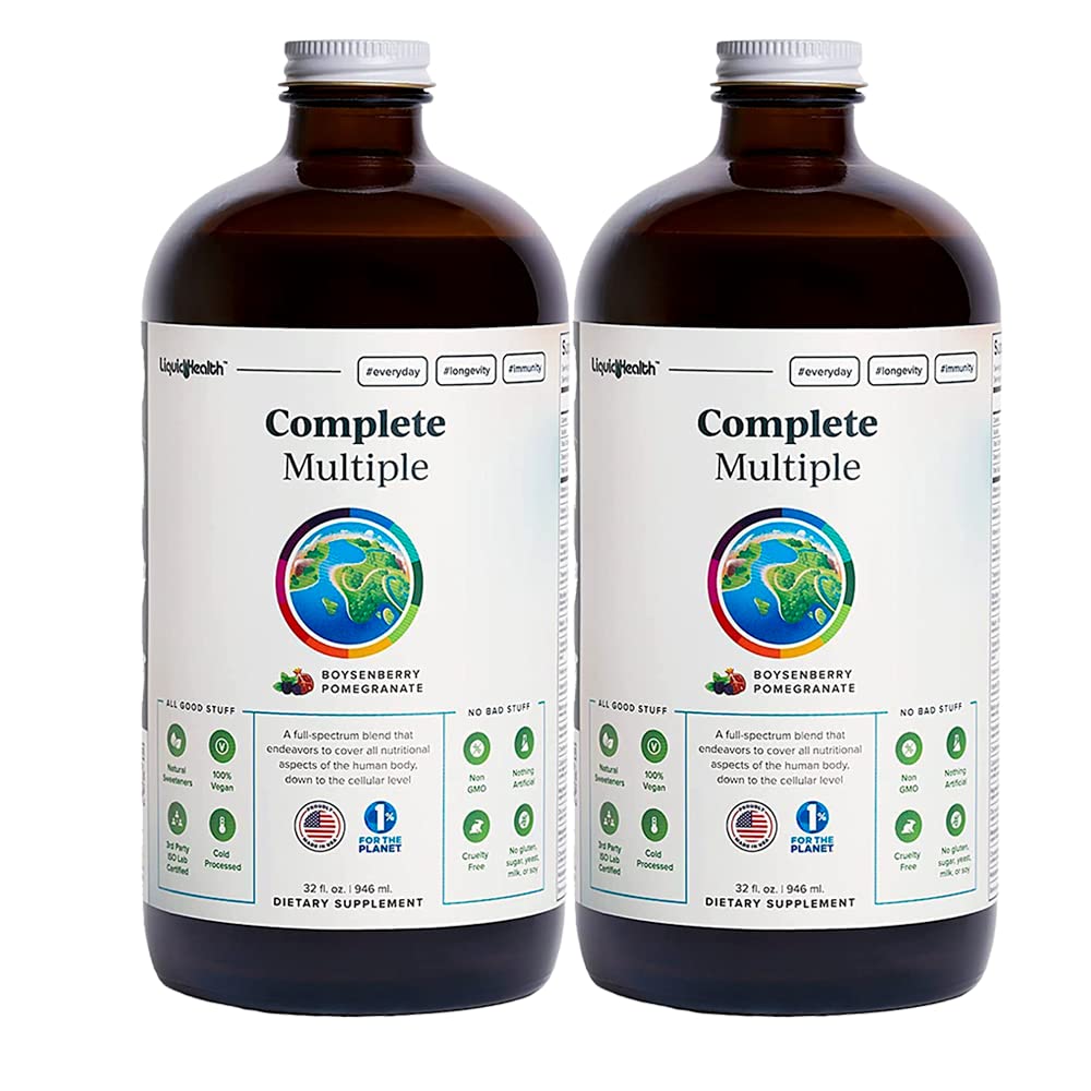 LIQUIDHEALTH 32 Oz Liquid Multivitamin for Adult Men & Women - Complete Multiple LIQUIDHEALTHUS supplements