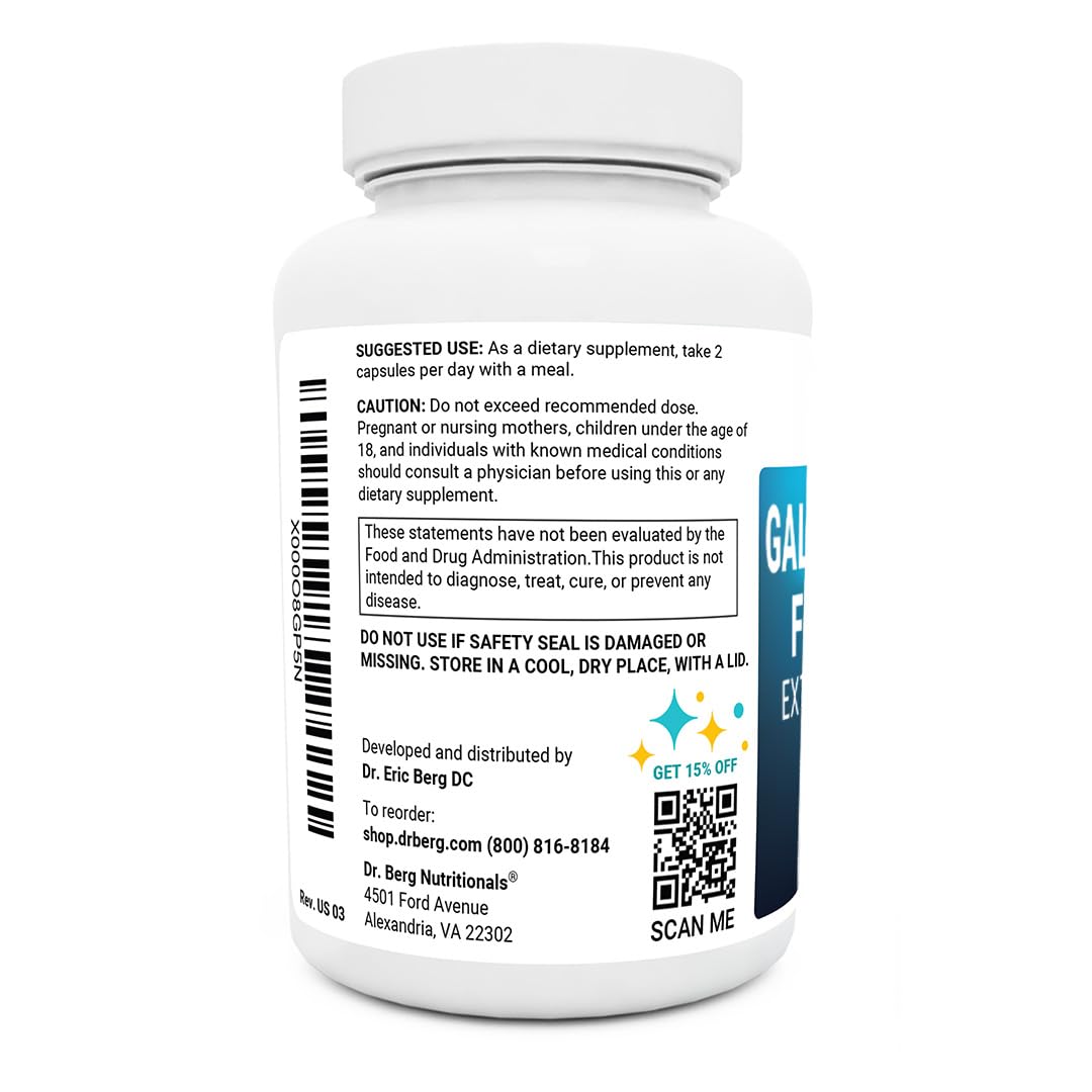 Dr. Berg Gallbladder Formula Extra Strength - Made w/Purified Bile Salts & Ox Bile Digestive Dr. Berg NutritionalsUS supplements