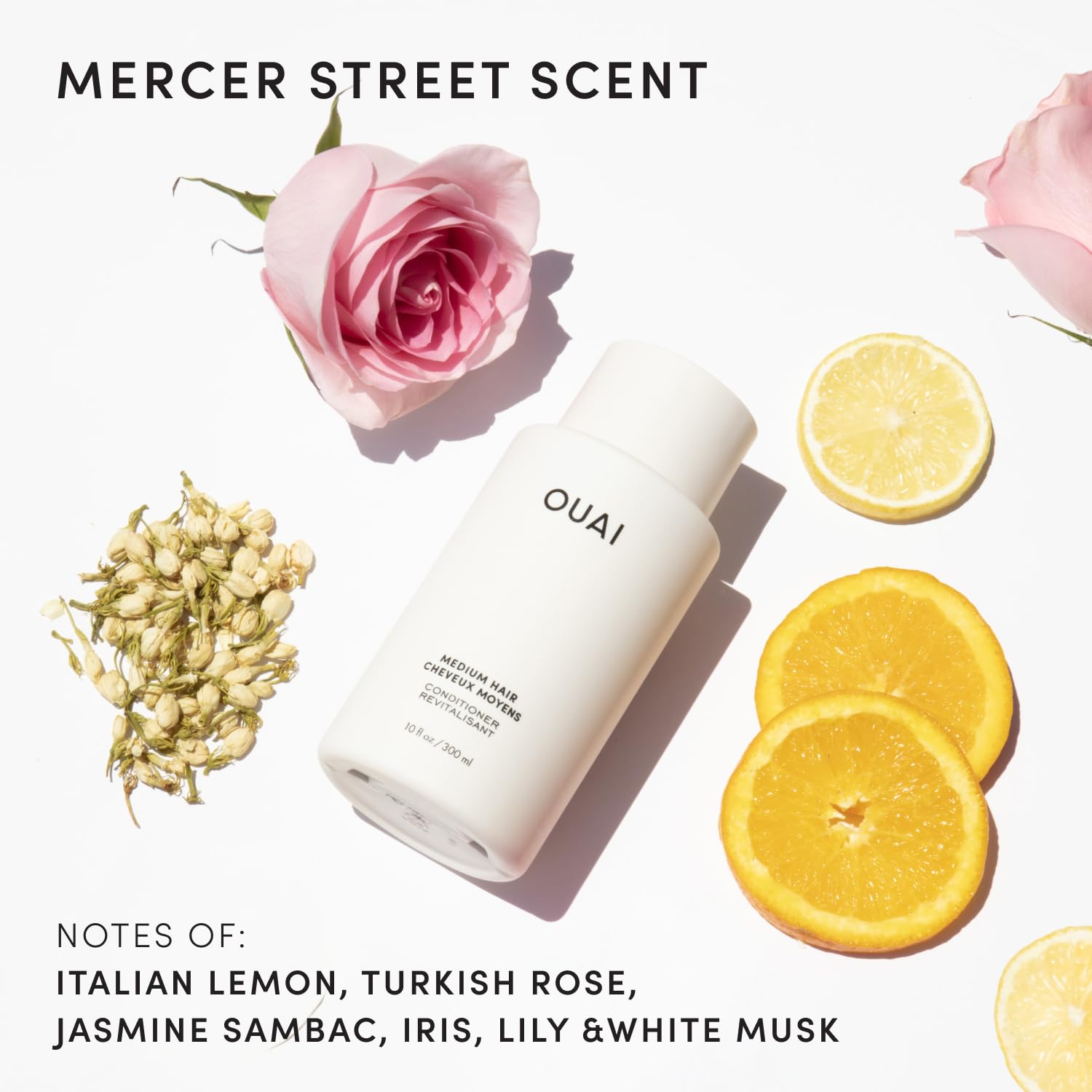OUAI Medium Conditioner Travel Size - Hydrating Hair Conditioner with Coconut Oil, Babassu Oil, and Keratin - Strengthens, Repairs and Adds Shine - Paraben and Phthalate Free Hair Care Products (3 Oz) OUAIAu supplements