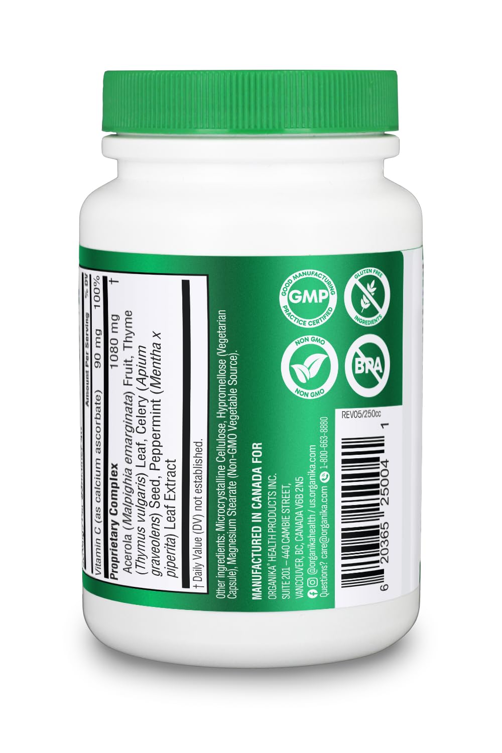 Organika Goutrin Uric Acid Flush for Gout (120 Caps): Gentle Gout Support with Cherry, Thyme, Celery Seed, Peppermint, & VIT C: Clean & Vegan Gout Supplements for Men & Women - Metabolism & Mobility OrganikaAu supplements