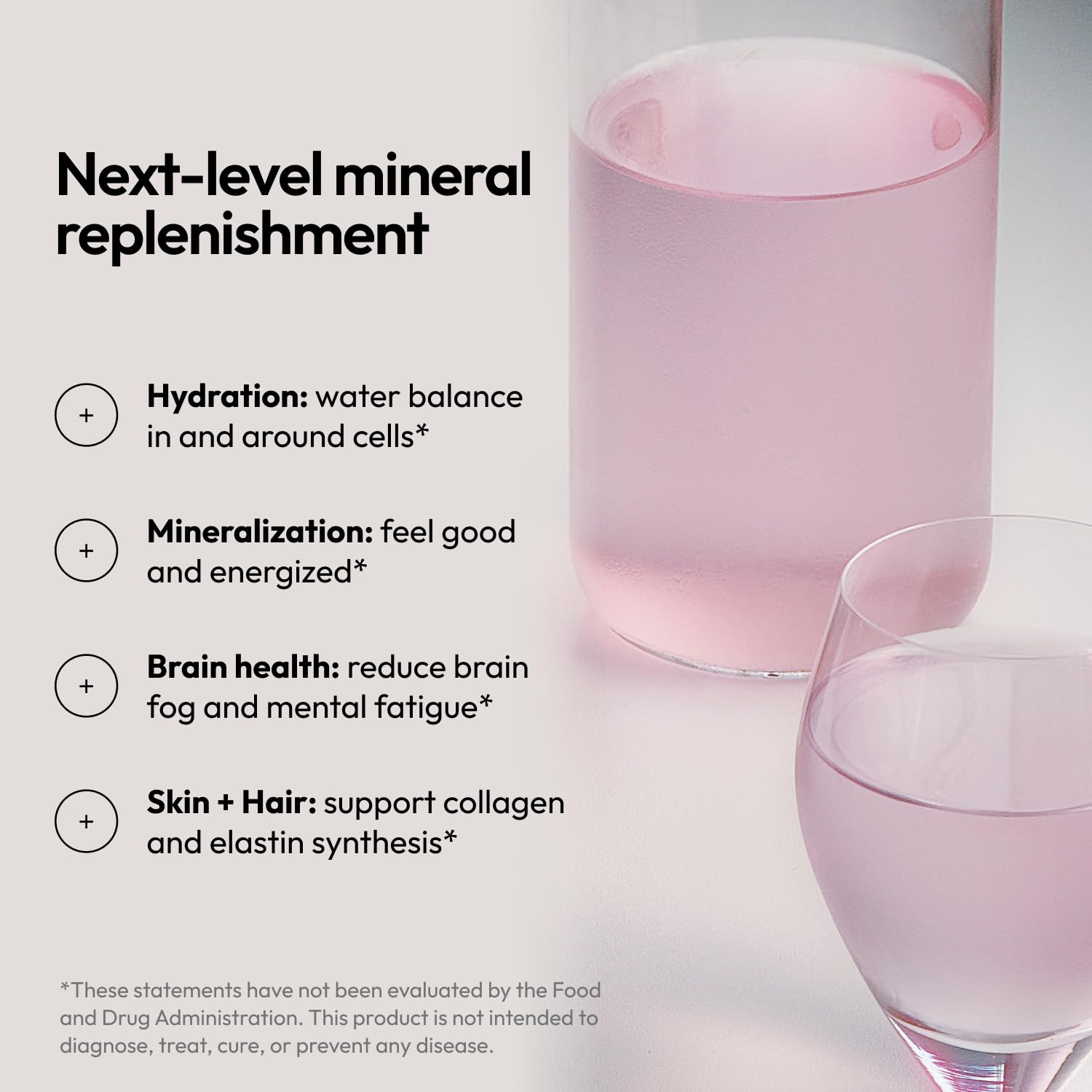 Moon Juice Mini Dew Electrolytes Powder - Sugar Free Minerals & Electrolyte Hydration Powder for Instant Hydration & Brain Support - Magnesium, Calcium, Potassium, Pink Salt, Watermelon, 30 Servings Moon JuiceUS supplements