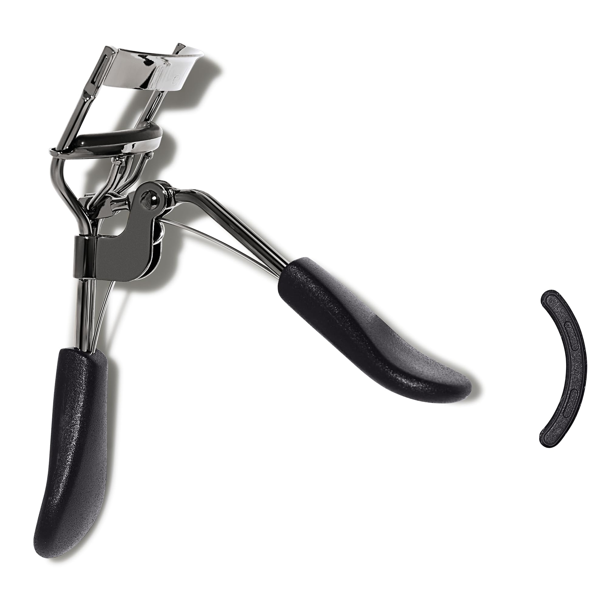 e.l.f. Pro Eyelash Curler, Strong, Contoured, Eye-Opening, Voluminous Lashes, Includes Additional Rubber Replacement Pad, Silver e.l.f.Au supplements