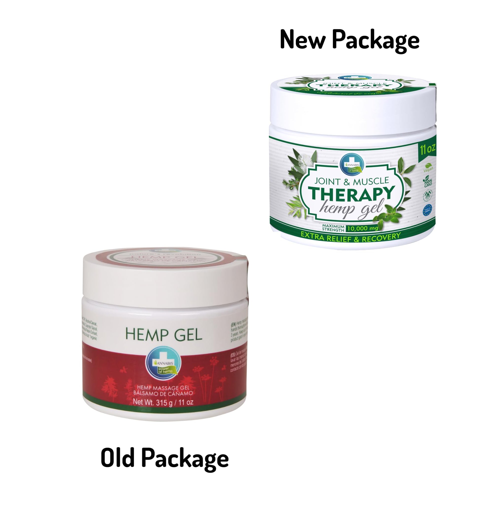 Annabis Natural Vegan Joint & Muscle Hemp Gel for Massage Neck, Shoulders, Elbows, Back, Knees, Ankles, Muscles, Joints, and Tendons AnnabisAu supplements