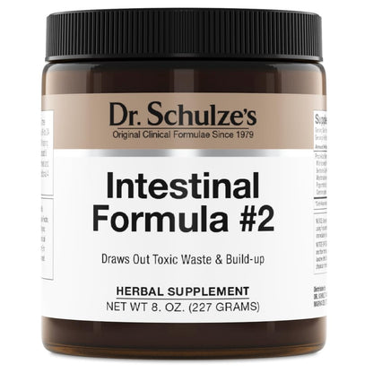 Dr. Schulze's | Intestinal Formula #2 | Herbal Colon Cleanse Formula | 8 Oz. Jar Dr. Schulze'sUS supplements