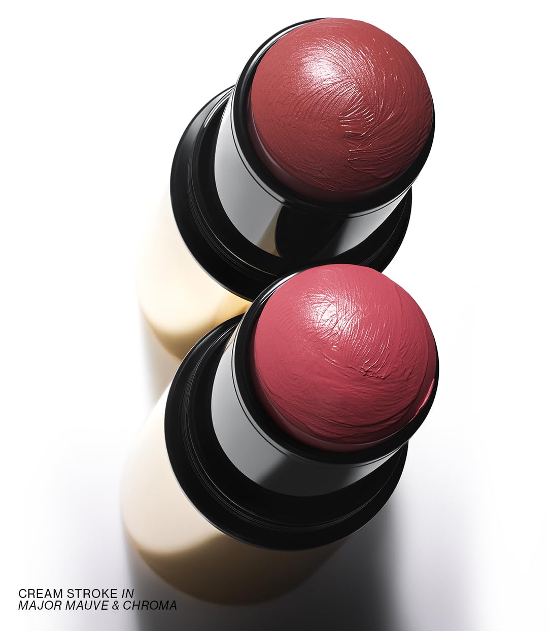 MAKE Beauty Cream Stroke Cream Blush Stick for Cheeks - Vibrant yet Natural Soft Matte Finish - Shade Rouge Moon, Berry Plum Blush Makeup MAKEAu supplements