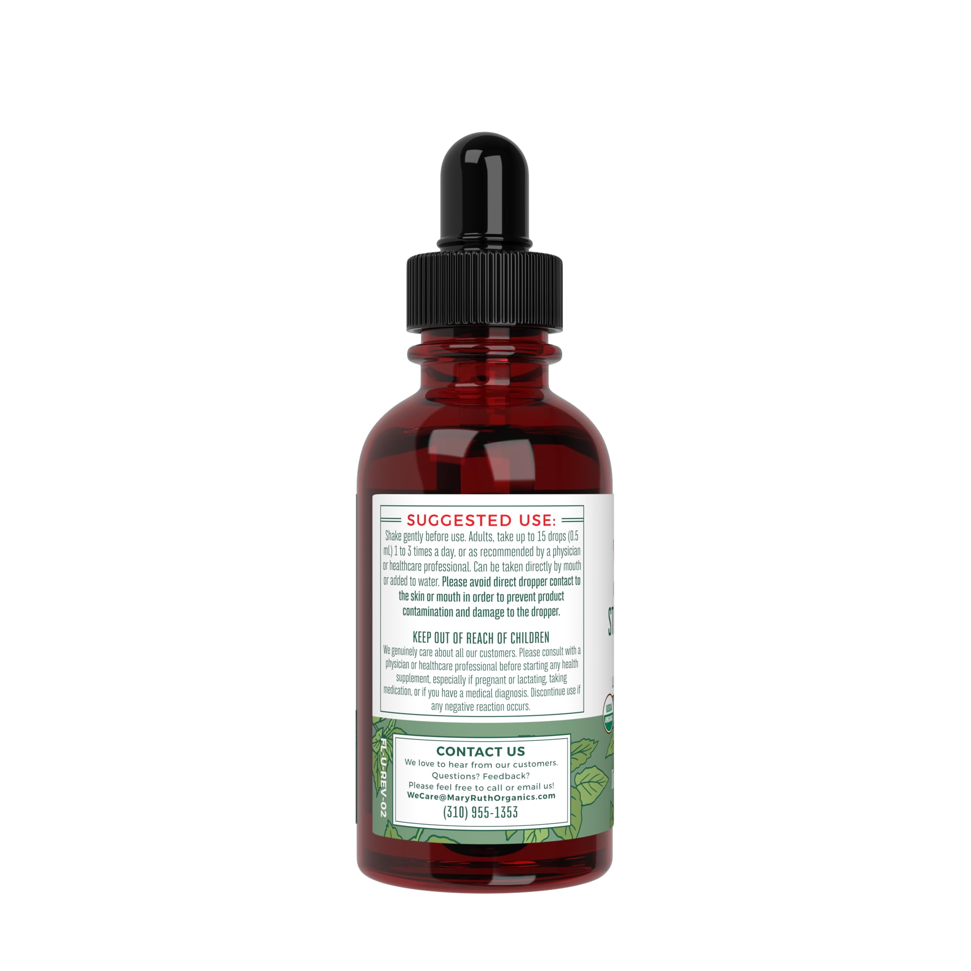 MaryRuth Organics Stinging Nettle Leaf Extract | Detox Supplement Herbal Drops | USDA Organic | Vegan | Non-GMO | Gluten Free | 1 Fluid Oz MARYRUTH'SUS supplements