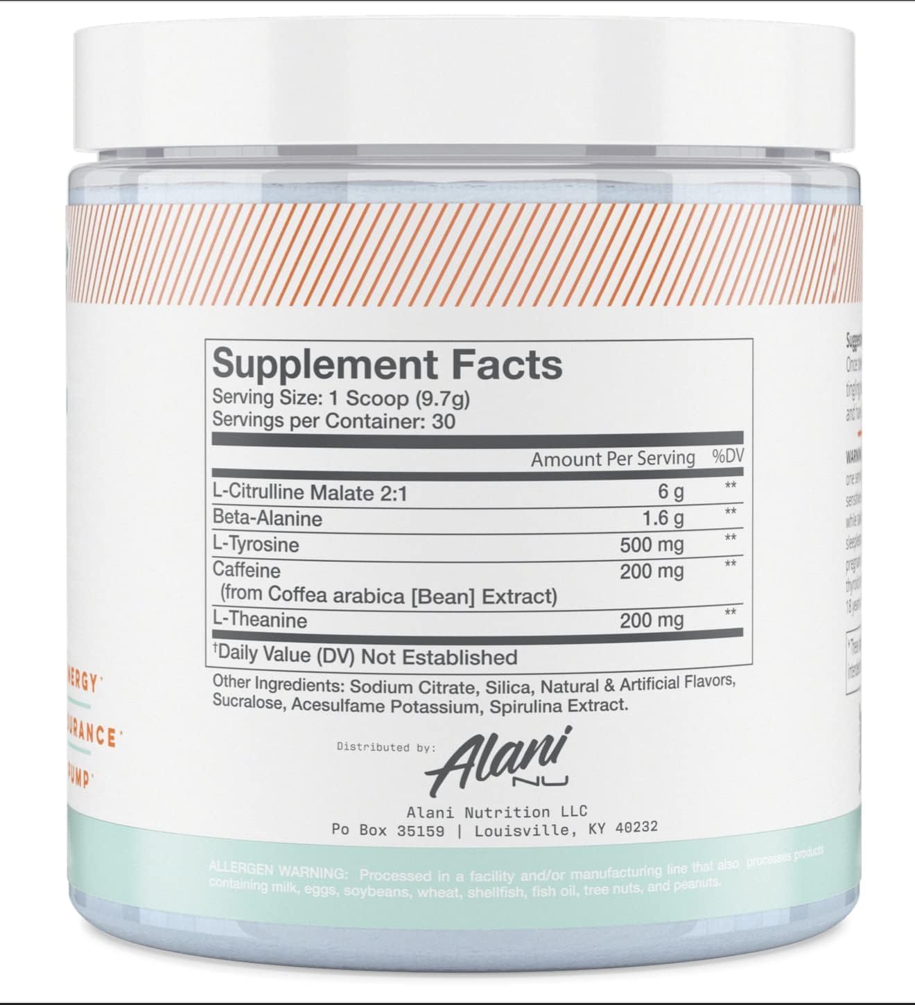 Alani Nu Breezeberry Pre Workout and BCAA Sour Gummies Post Workout Powder Bundle Alani NuUS supplements