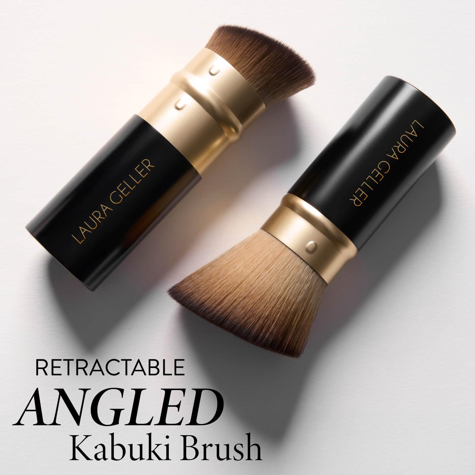 LAURA GELLER NEW YORK Cosmetic Professional Makeup Brushes - Cruelty-Free 02 Retractable Angled Kabuki Brush LAURA GELLER NEW YORKAu supplements