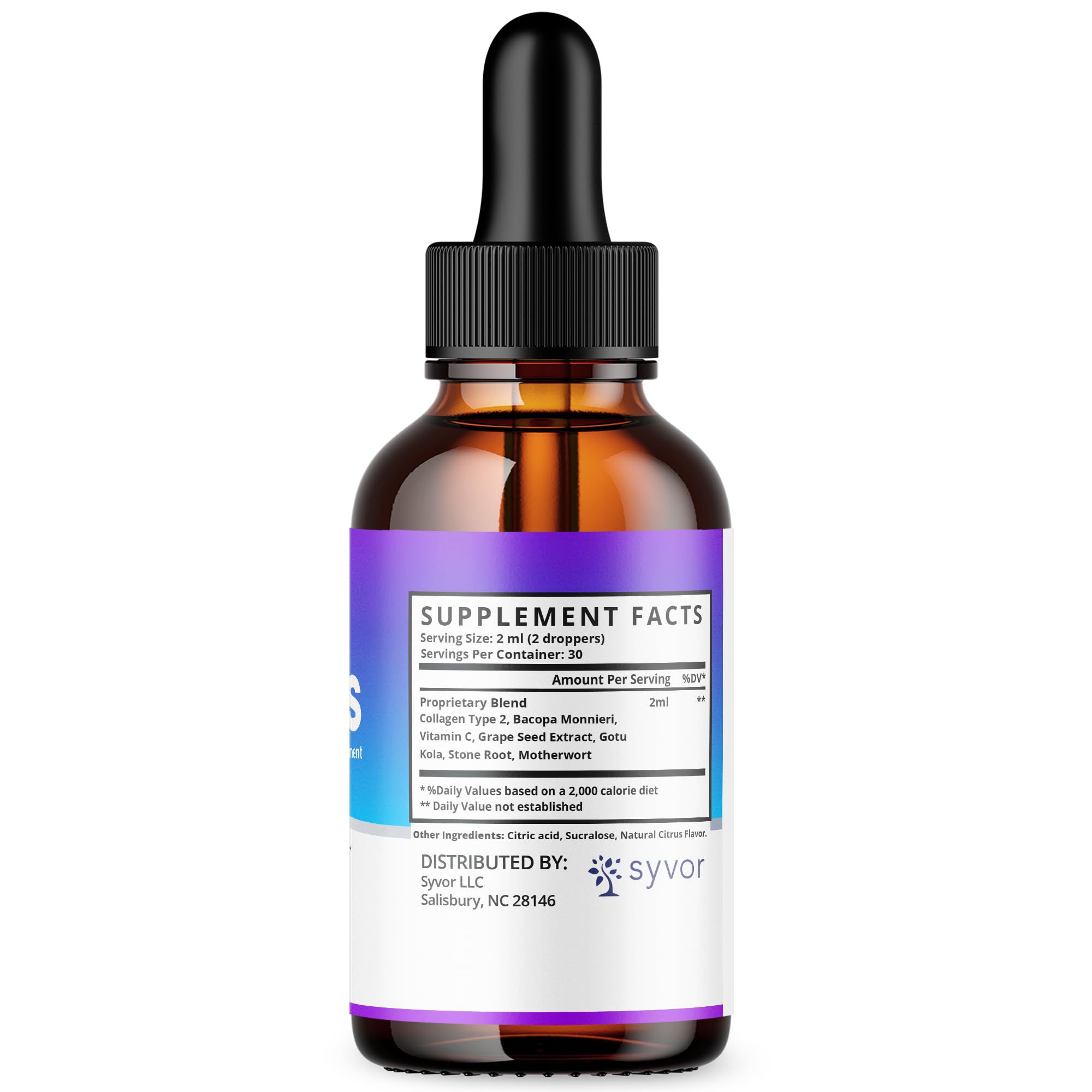 Gut Drops, Official Gut Drops Liquid Supplement Advanced All Natural Vitamin Formula, GutDrop Maximum Strength Biome Support for Health Energy and Wellness Support for Men and Women (30 Servings) SyvorAu supplements