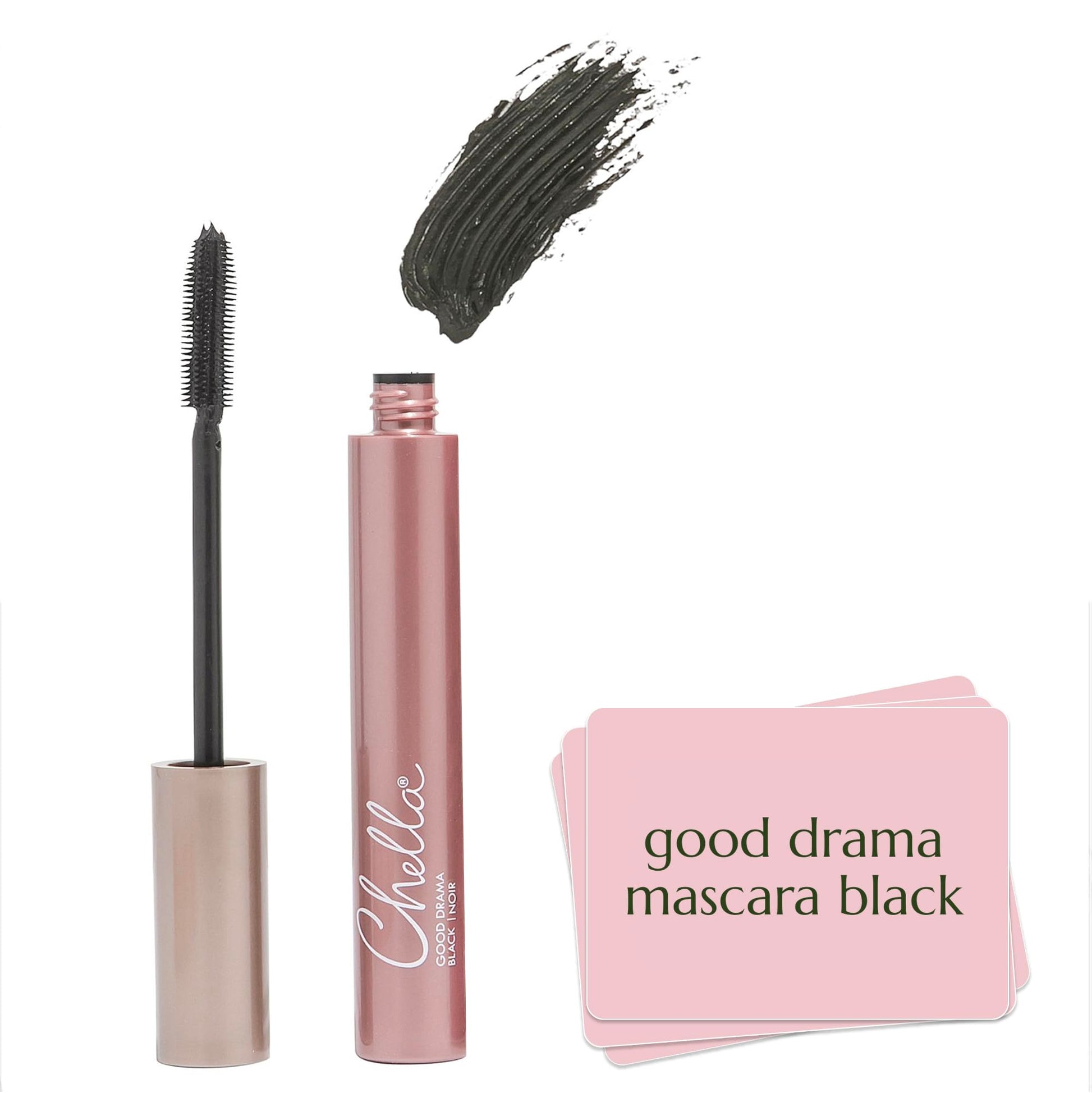 Chella Good Drama Vegan Mascara, 0.33 Fl. Oz (Black) ChellaAu supplements
