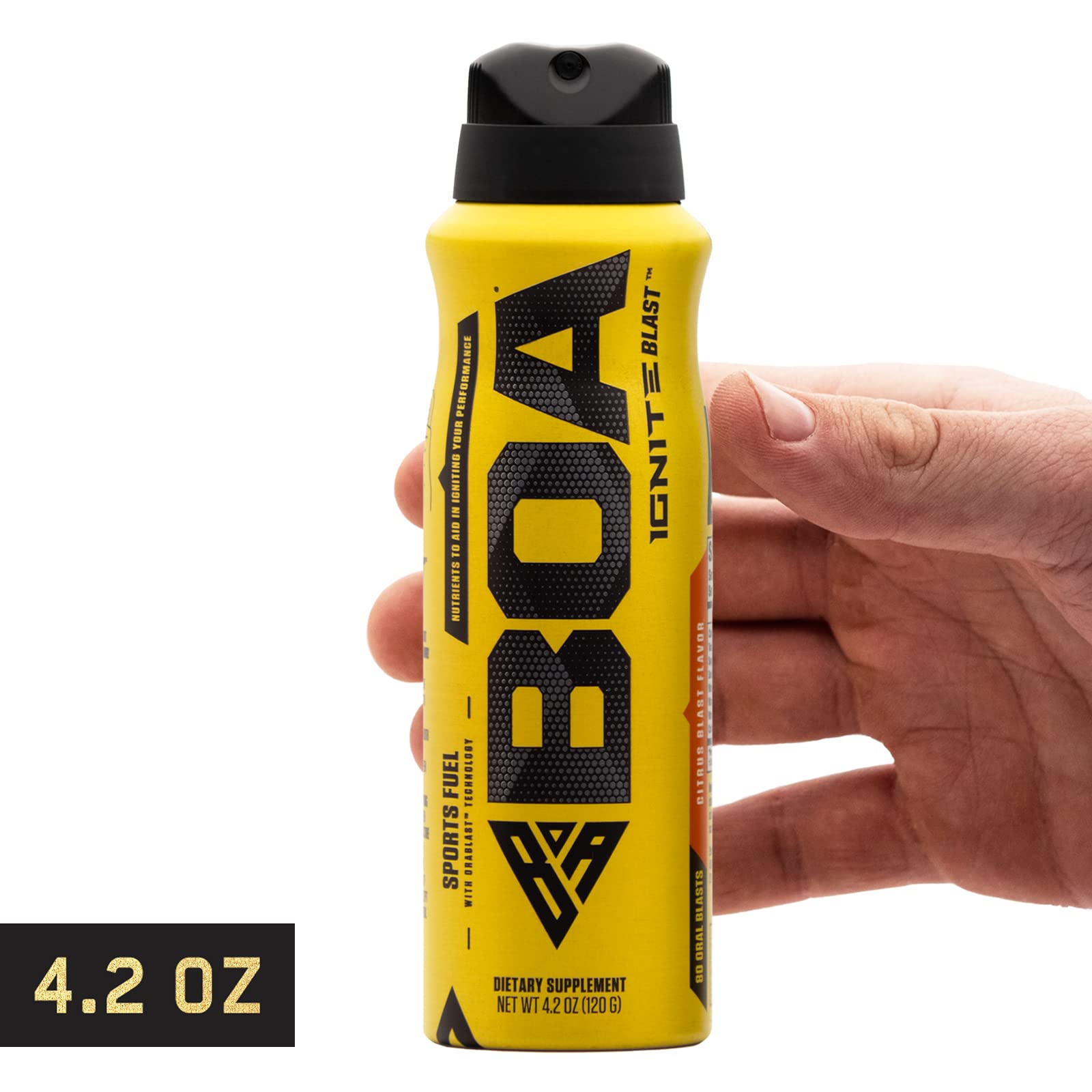 BOA Ignite Blast – Oral Aerosol Rapid Energy Solution – Pre Workout with Caffeine, B Vitamins BOA Nutrition IncAu supplements