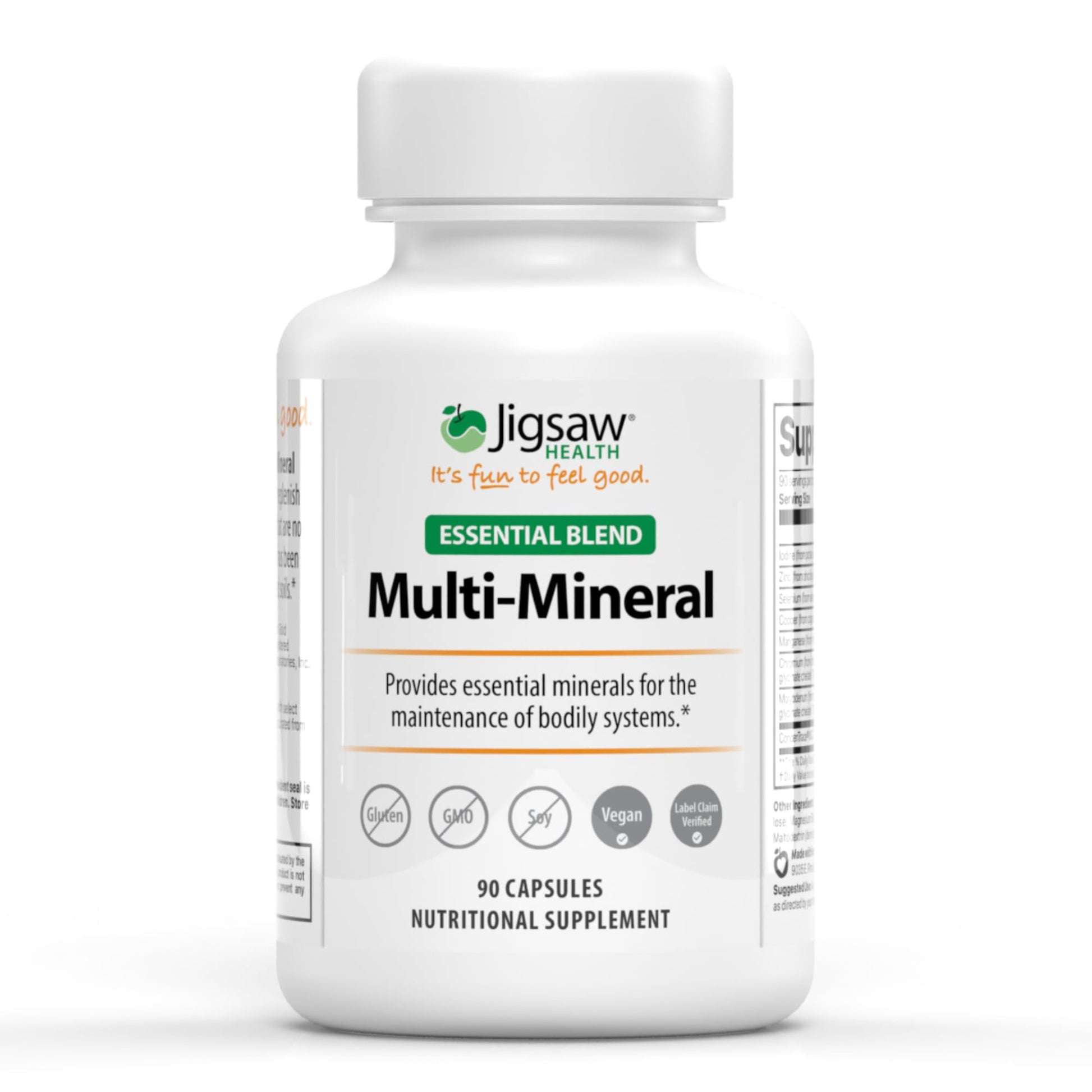Jigsaw Health Multi-Mineral Essential Blend | 90 Capsules | 90 Servings Jigsaw HealthAu supplements
