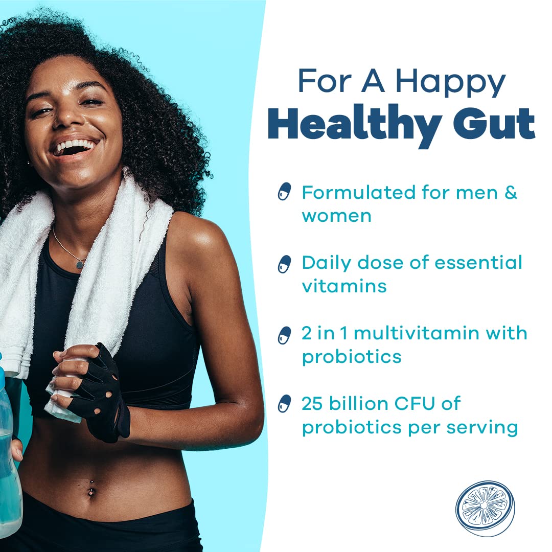 GOBIOTIX Probiotic Multivitamin Supplement - Daily Multivitamins with Probiotics GOBIOTIXUS supplements