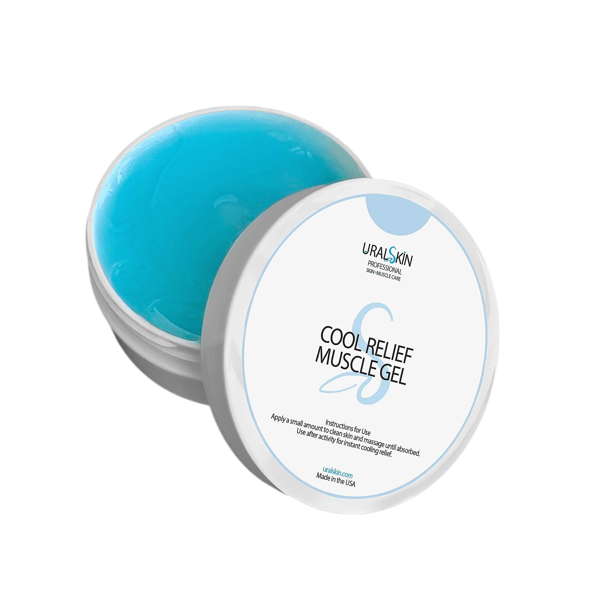URALSKIN Cooling Muscle Gel – Fast-Drying, Non-Greasy Gel for Body, 4 oz (113 g) UralSkinAu supplements