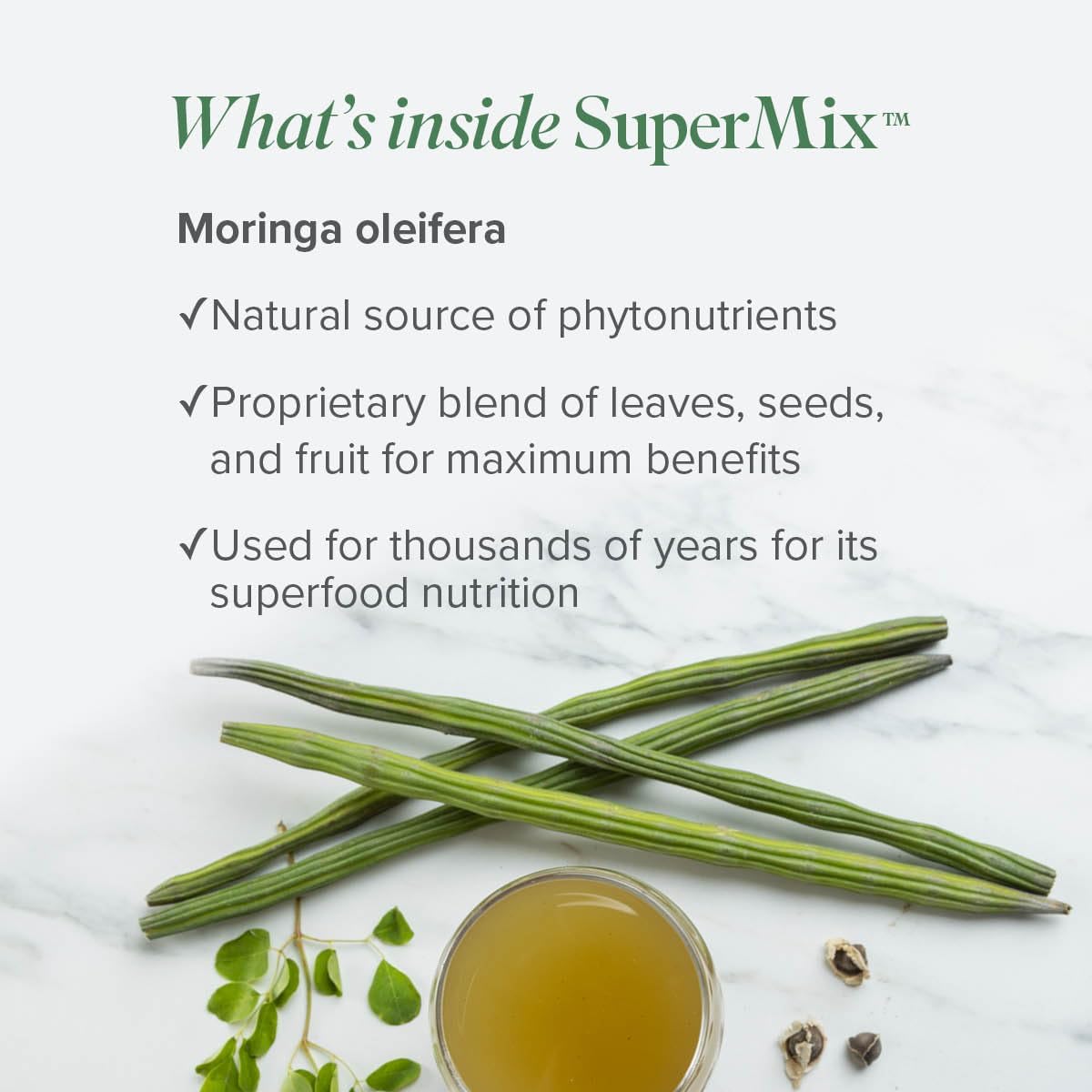 Isagenix SuperMix - Premium Moringa Superfood Powder with Phytonutrients IsagenixUS supplements