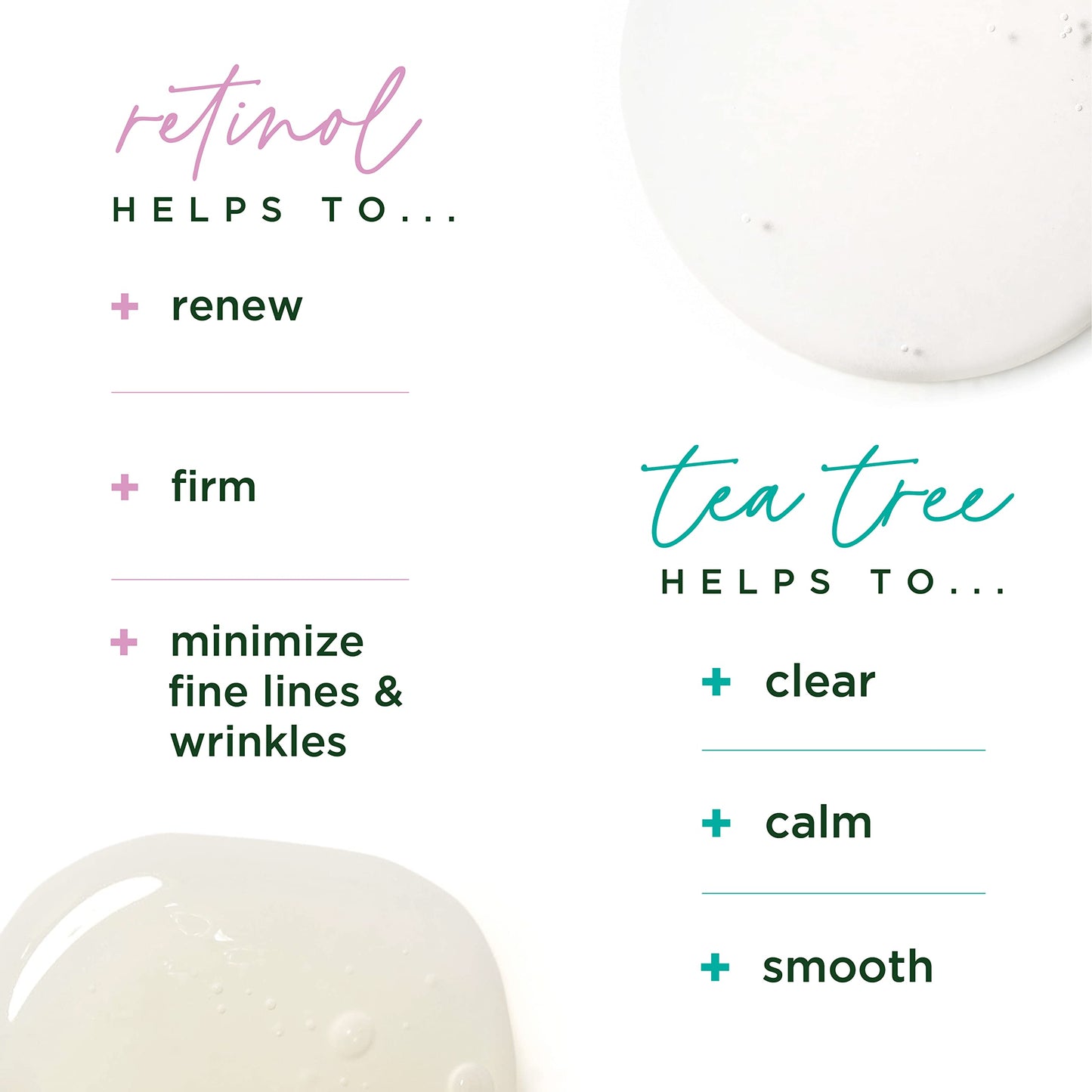 Tree of Life Retinol Serum & Tea Tree Serum for Face - Skin Care Duo Tree of Life BeautyUS supplements