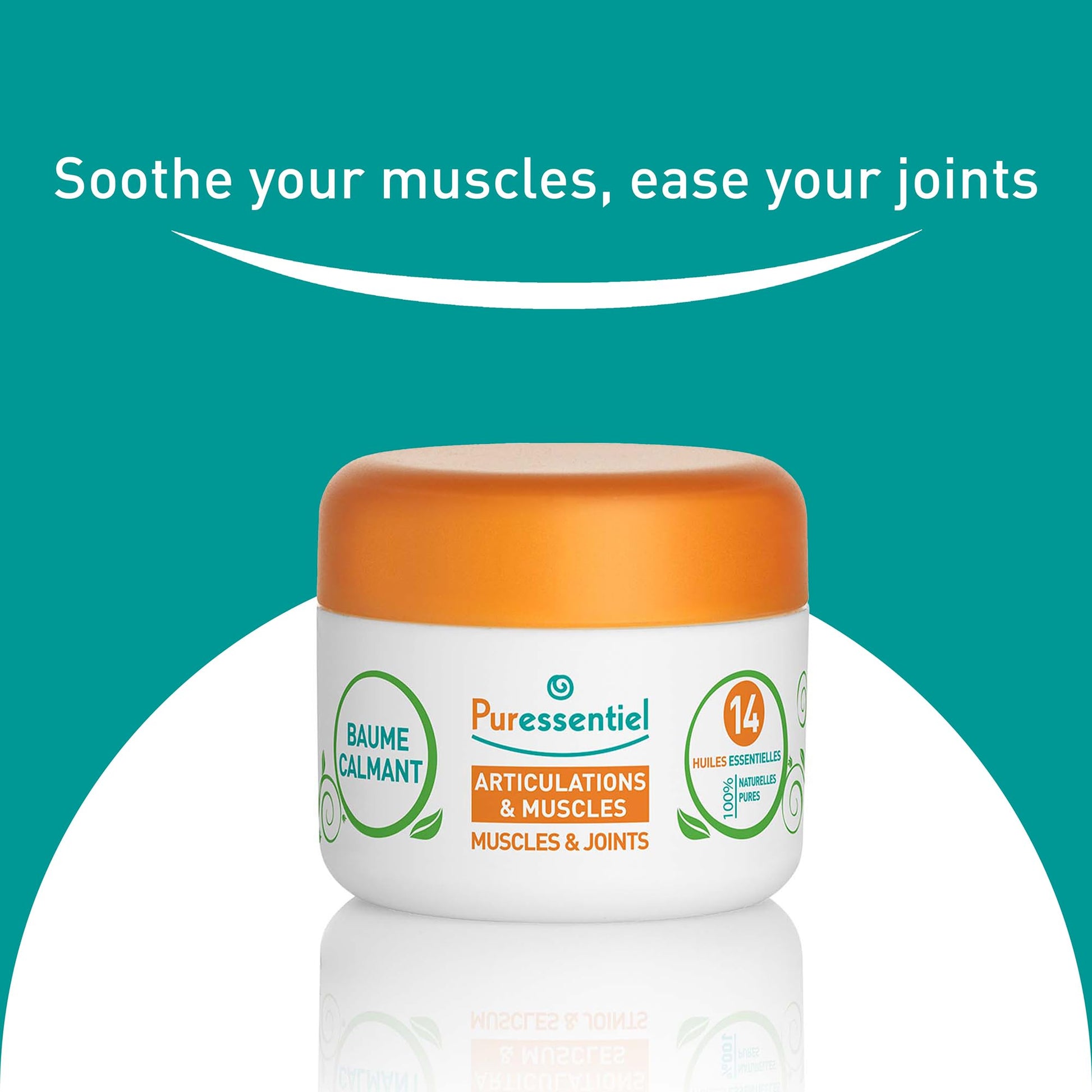 Puressentiel Muscle and Joints Balm - Essential Oil and Shea Butter Balm for Back and Neck Massage - Dye-Free, No Preservatives - 1.01 oz PuressentielAu supplements