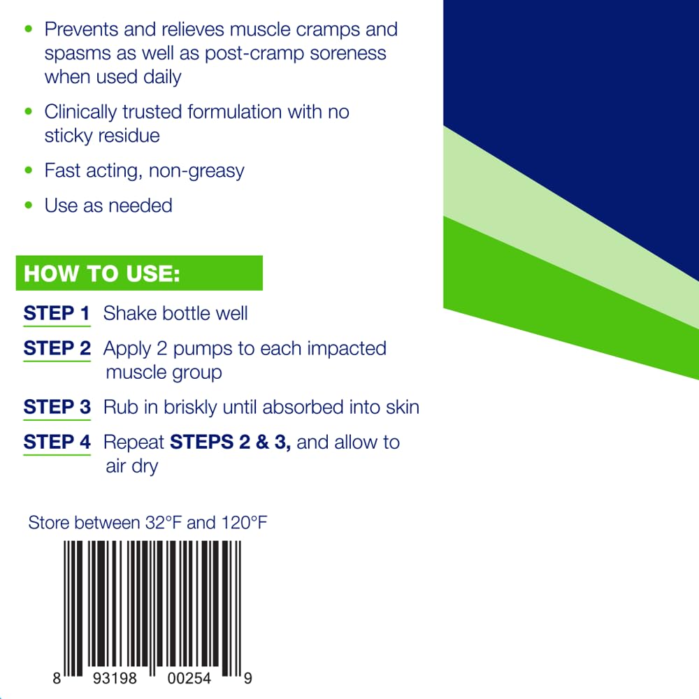 Theraworx Relief for Muscle Cramps Foam Fast-Acting Muscle Spasm, Leg Soreness with Magnesium Sulfate - 17.1 oz - 1 Count TheraworxAu supplements