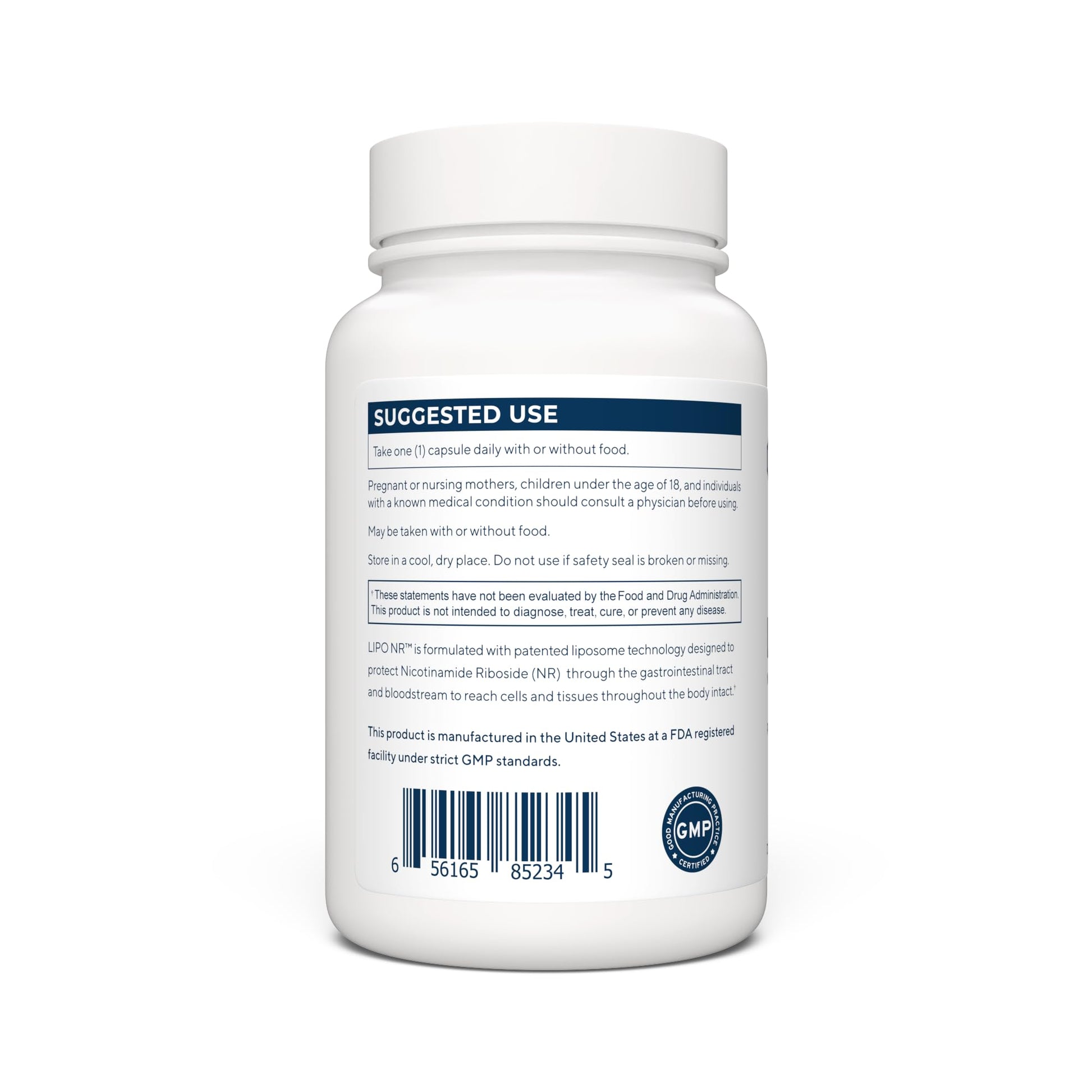 RENUE by Science Nicotinamide Riboside | High Strength Liposomal NAD Supplement | 90 Nicotinamide Capsules - 300mg Nicotinamide Riboside per Serving | Manufactured in The USA Third-Party Tested Renue By ScienceUS supplements