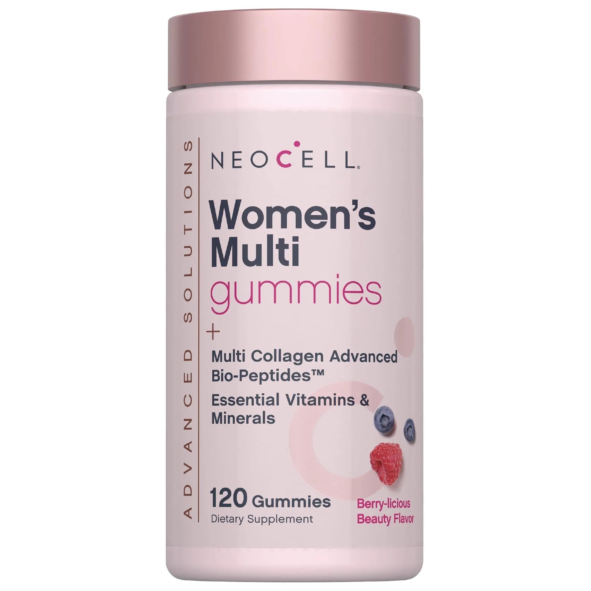 NeoCell Women's Multi Gummy with Collagen | 120 Gummies | Essential Vitamins & Minerals | Berry Flavor Supplement NeoCellAu supplements