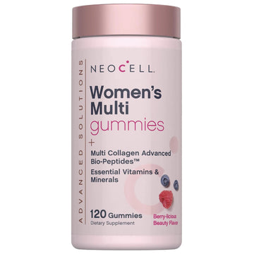 NeoCell Women's Multi Gummy with Collagen | 120 Gummies | Essential Vitamins & Minerals | Berry Flavor Supplement NeoCellAu supplements