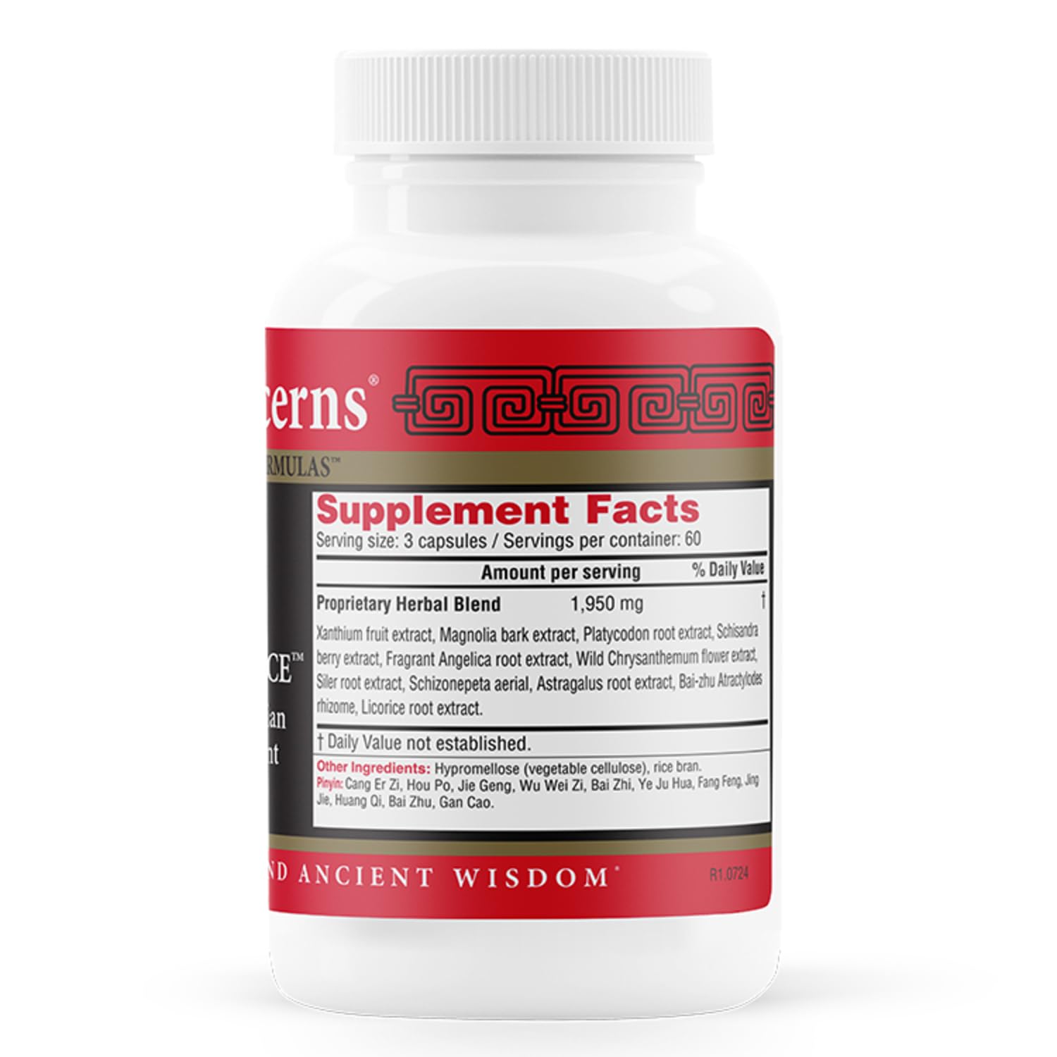 Health Concerns Xanthium Relieve Surface – Sinus Relief & Seasonal Allergy Support – Nasal Congestion & Immune Health Supplement – Bi Yan Pian Chinese Herbal Formula – 180 Capsules Health ConcernsAu supplements