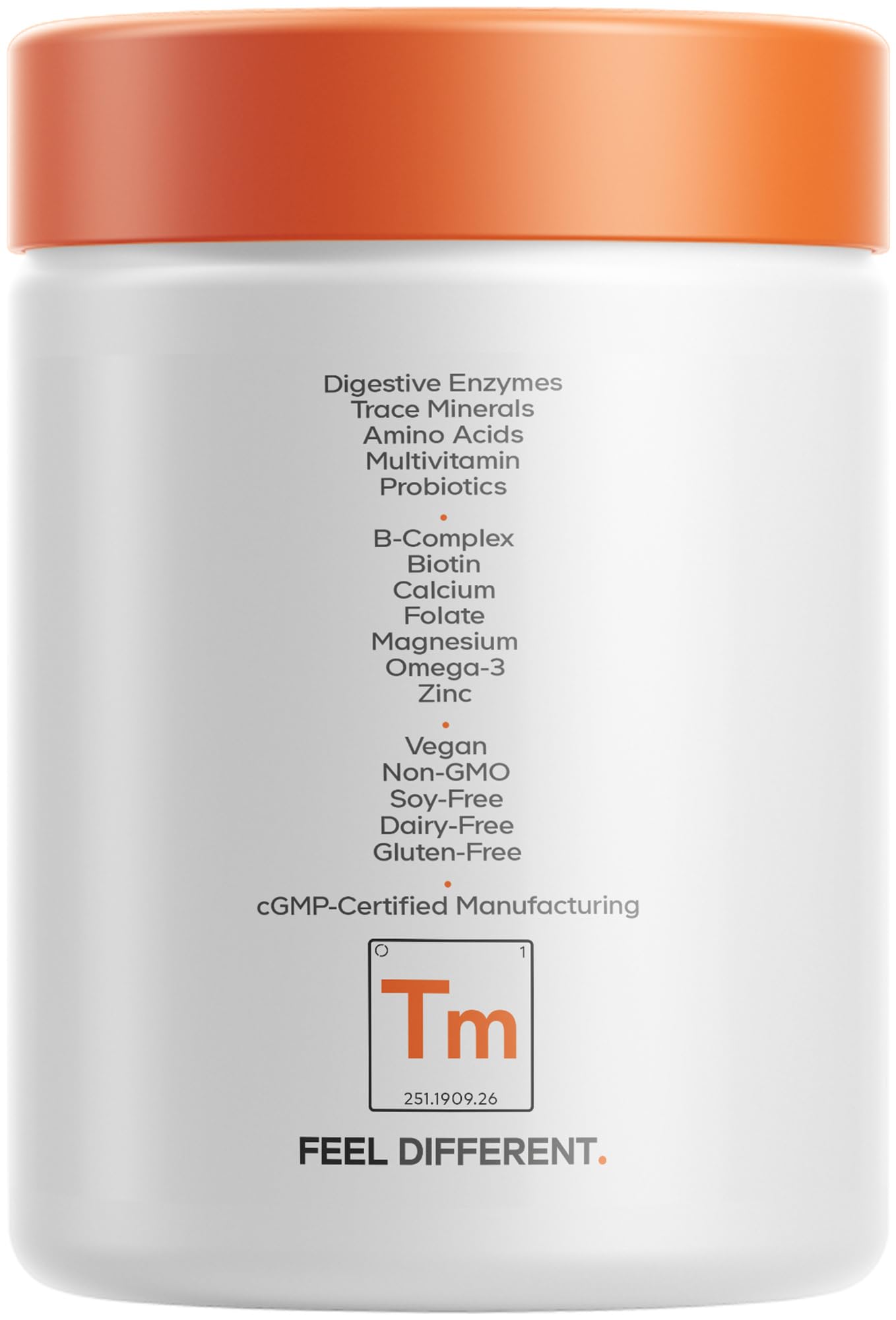 Codeage Teen Multivitamin Supplement – Daily Vitamins and Minerals for Teen Boys and Girls – Organic Whole Food Formula with Omega-3 and Vitamins A to K - 60 Capsules CodeageAu supplements