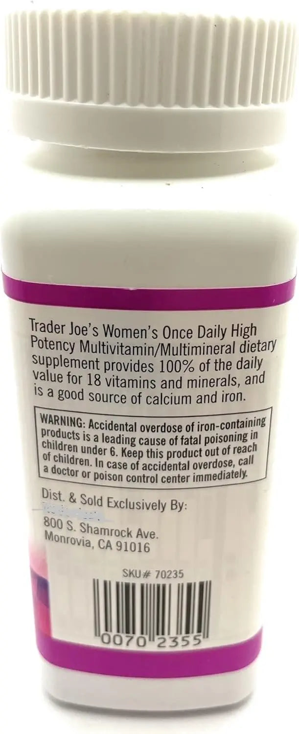 Womens Once Gluten Free Daily High Potency Multivitamin & Multimineral Supplement 60 Tablets - (Pack of 1) Aus HealthcareAu supplements