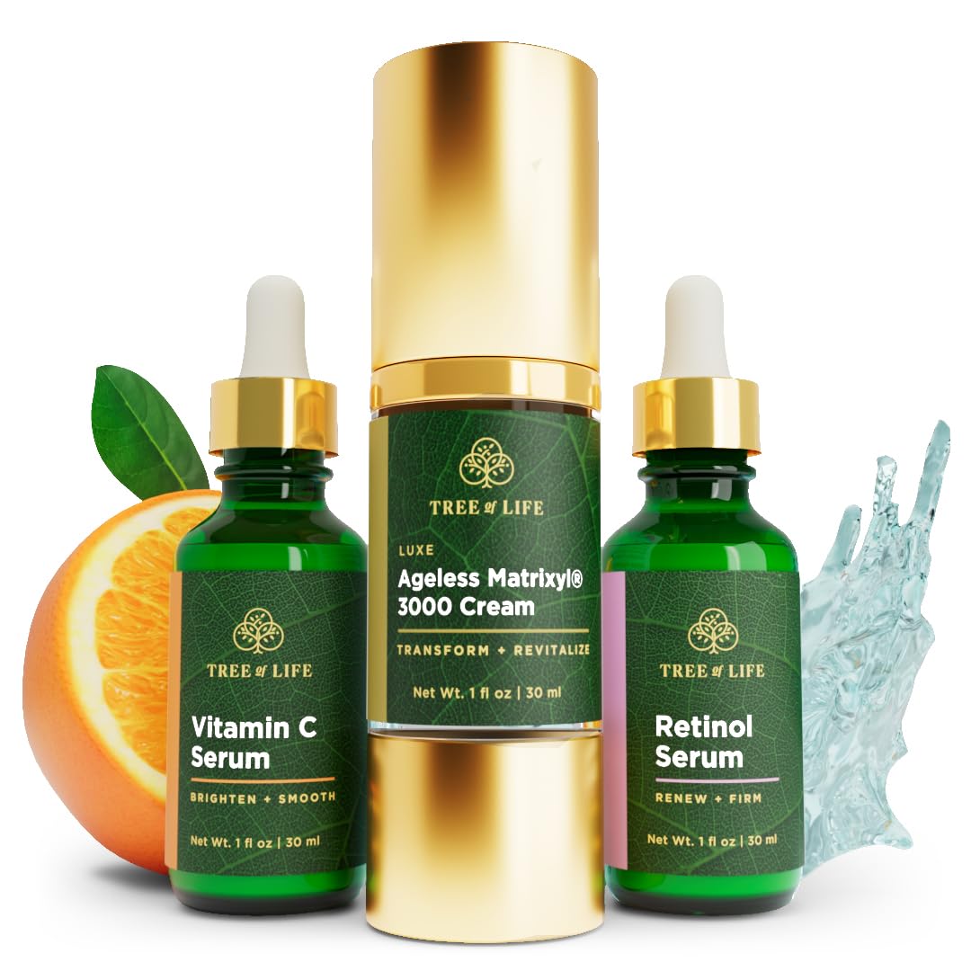 Tree of Life Rejuvenation Pack with Vitamin C Serum + Retinol Serum Tree of Life BeautyAu supplements