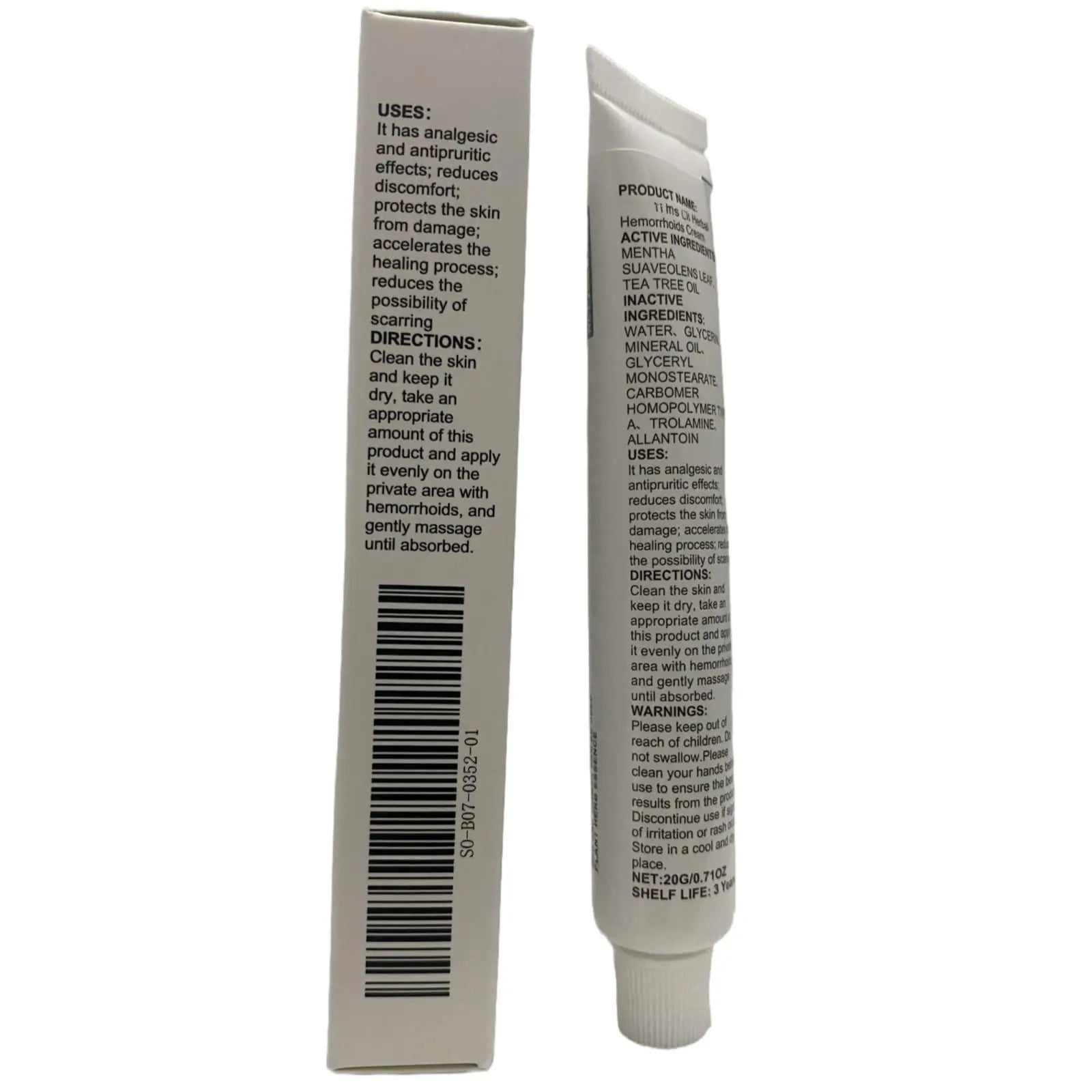 NiTa HyHy Herbal Hemorrhoids Ointment– Hemorrhoid Treatment and Hemorrhoid Cream for Relief Fast Acting Relief of Pain, Swelling, Discomfort, Burning and Itching NiTa HyHyAu supplements