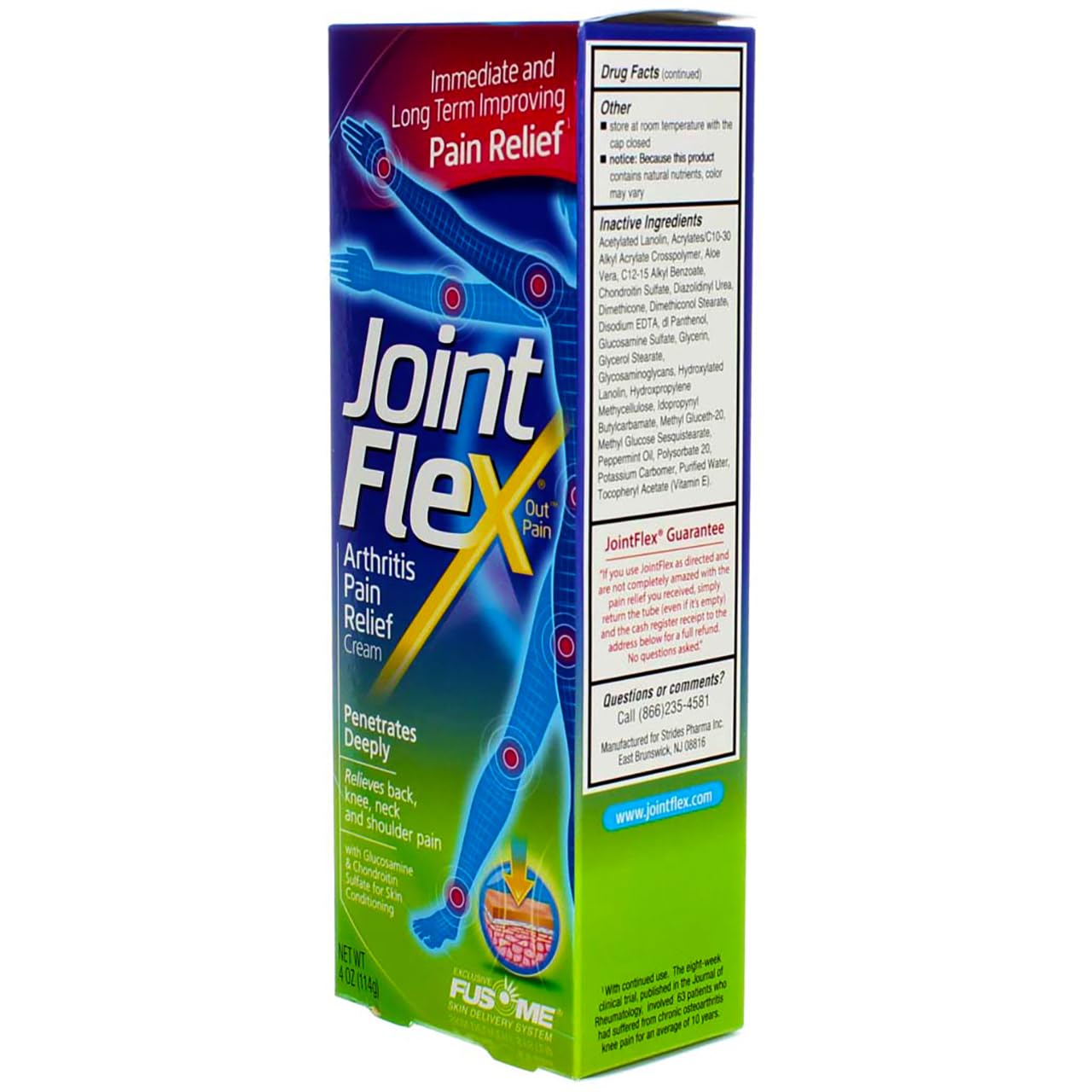 JointFlex Pain Relieving Cream 4 oz (Pack of 5) JointFlexAu supplements