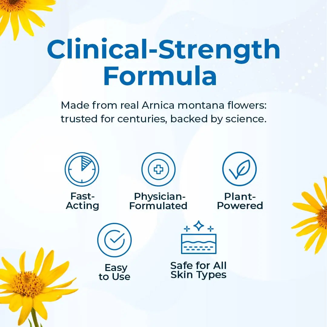 VitaMedica Arnica Montana Tablets & Arnica Gel Bundle – Support for Bruising, Swelling & Soreness, 150 Rapid-Dissolve Tablets + 3 oz Water-Based Gel VitaMedicaAu supplements