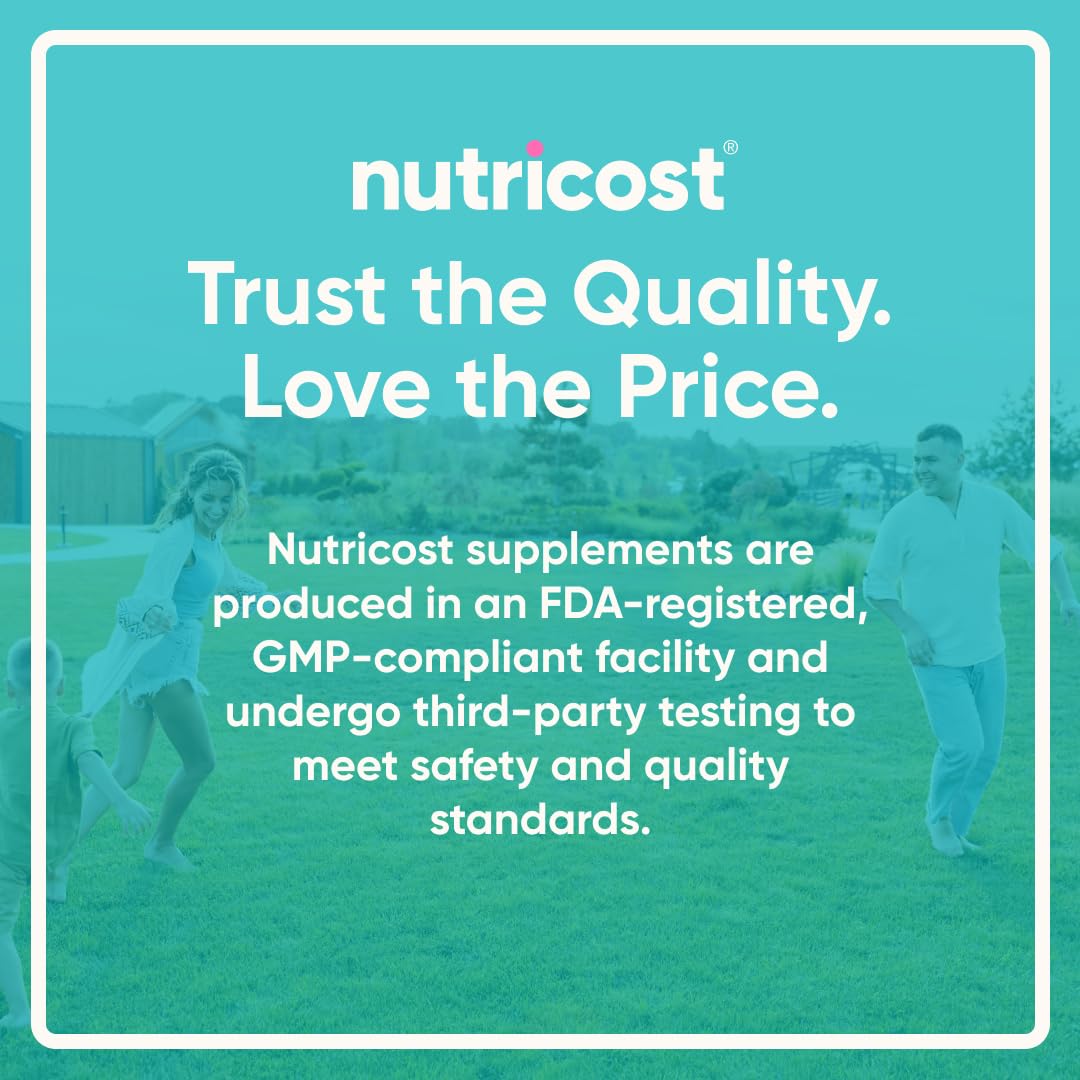Nutricost Boric Acid 600mg, 30 Capsules - Vaginal Suppository - Non-GMO - for Women NutricostUS supplements