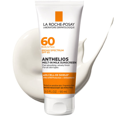 La Roche-Posay Anthelios Melt-In Milk Body & Face Sunscreen SPF 60 La Roche-PosayUS supplements