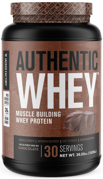 Jacked Factory Authentic Whey Muscle Building Whey Protein Powder - Low Carb Jacked FactoryUS supplements