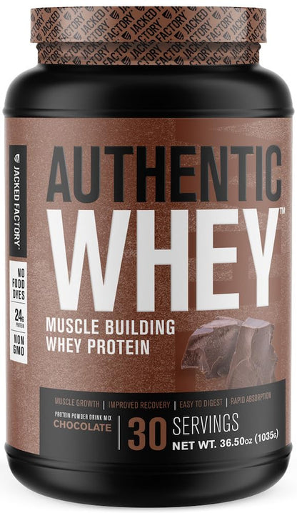 Jacked Factory Authentic Whey Muscle Building Whey Protein Powder - Low Carb Jacked FactoryUS supplements